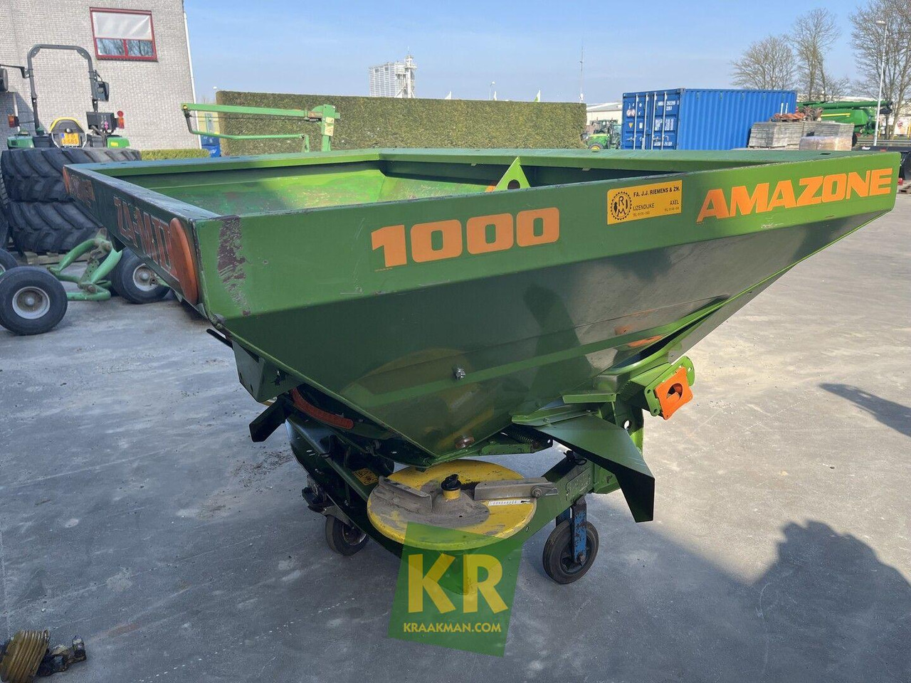 Amazone Overig  - Rozmetadlo hnoje: obrázek 5 Amazone Overig  - Rozmetadlo hnoje: obrázek 5