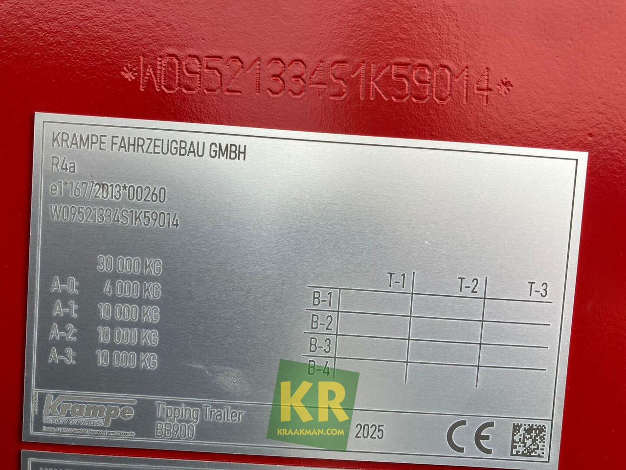 Nový Zemědělský sklápěcí přívěs BIG BODY 900 Krampe: obrázek 11