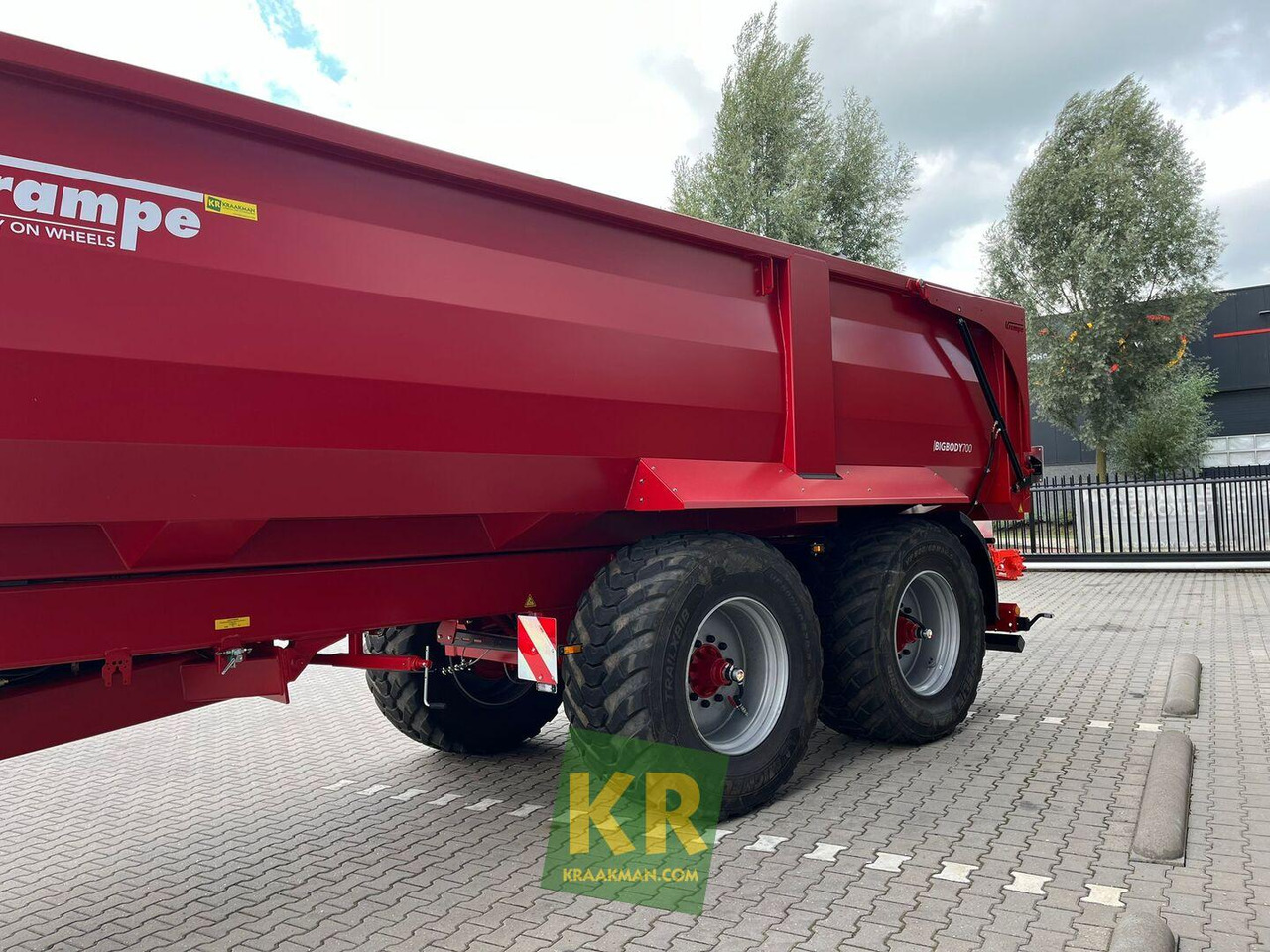 Krampe BIG BODY 700 - Zemědělský sklápěcí přívěs: obrázek 5 Krampe BIG BODY 700 - Zemědělský sklápěcí přívěs: obrázek 5