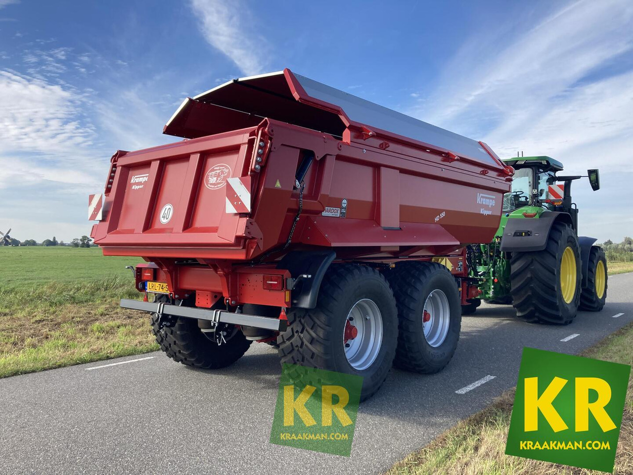 Nový Zemědělský sklápěcí přívěs Krampe HD550: obrázek 15