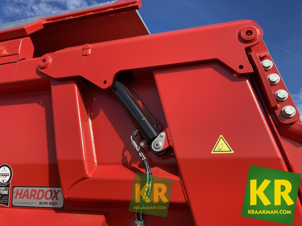 Krampe HD550 - Zemědělský sklápěcí přívěs: obrázek 4 Krampe HD550 - Zemědělský sklápěcí přívěs: obrázek 4