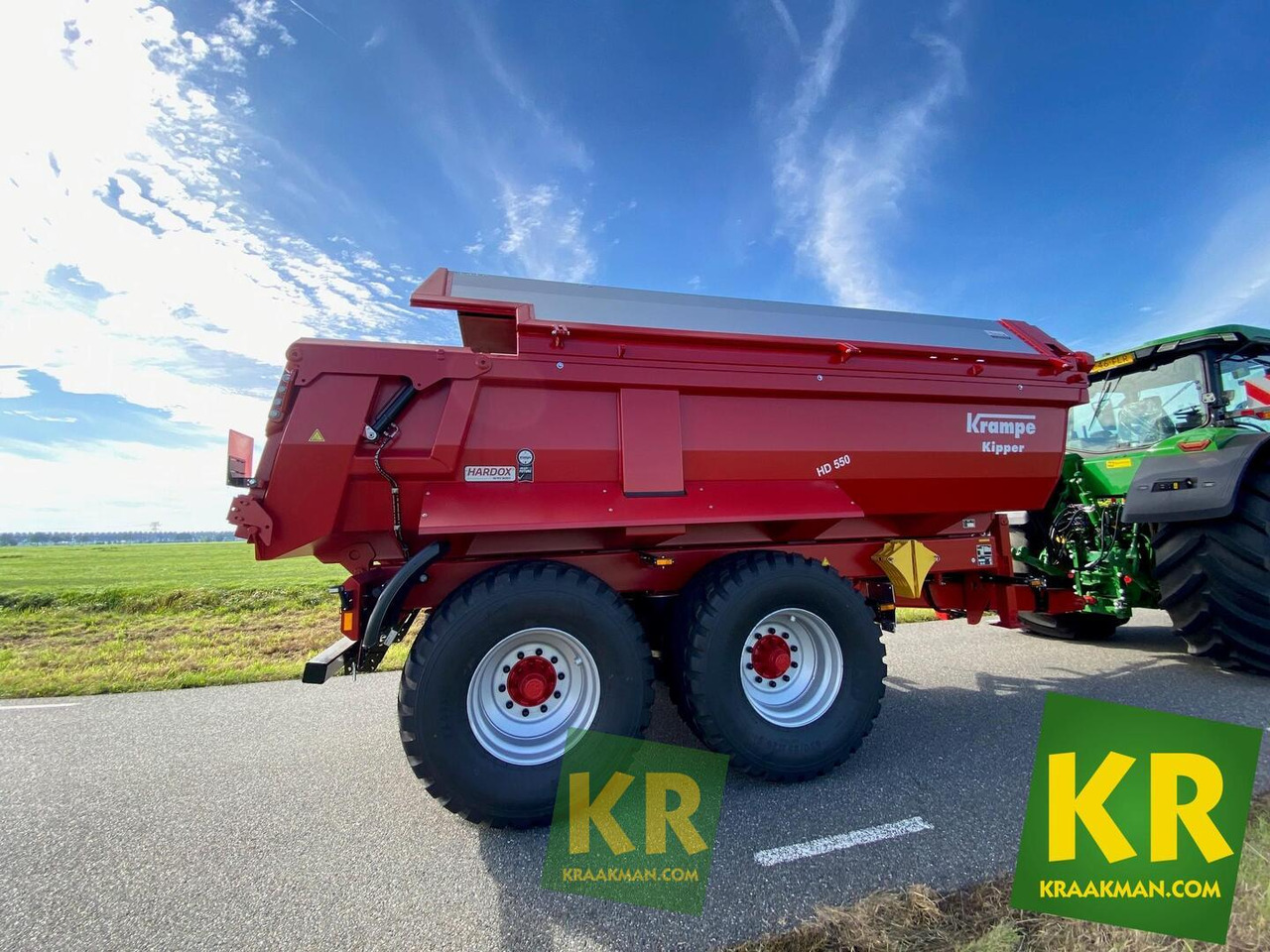 Krampe HD550 - Zemědělský sklápěcí přívěs: obrázek 2 Krampe HD550 - Zemědělský sklápěcí přívěs: obrázek 2
