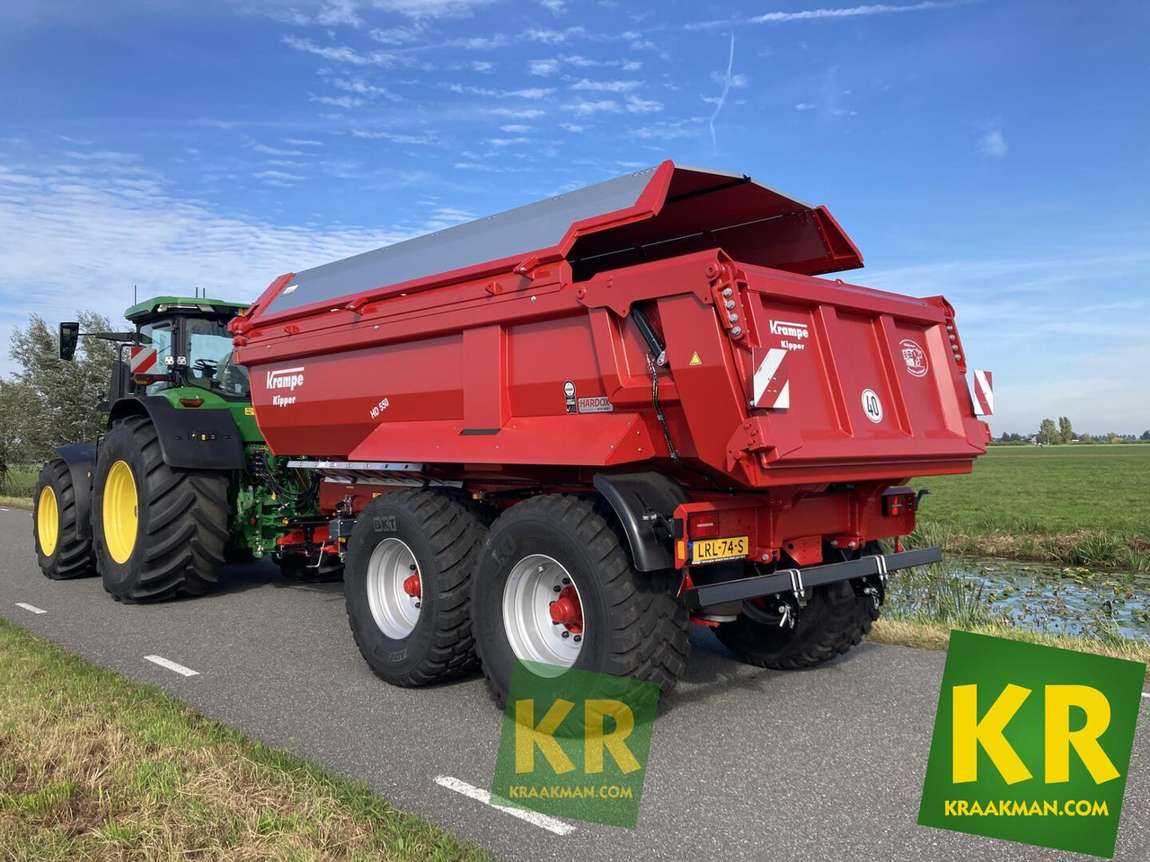 Nový Zemědělský sklápěcí přívěs Krampe HD550: obrázek 12
