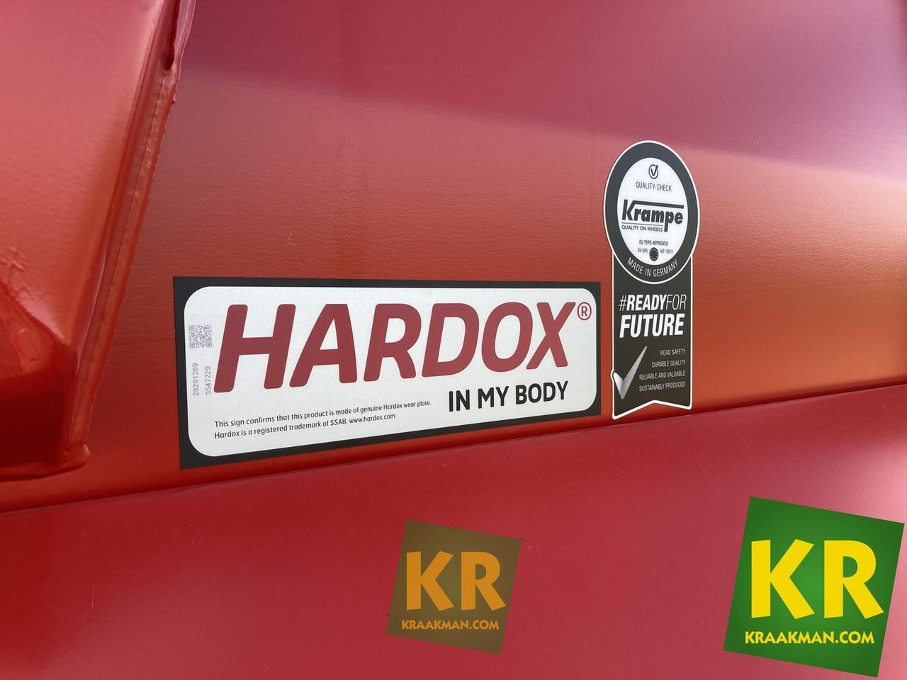 Krampe HD550 - Zemědělský sklápěcí přívěs: obrázek 5 Krampe HD550 - Zemědělský sklápěcí přívěs: obrázek 5