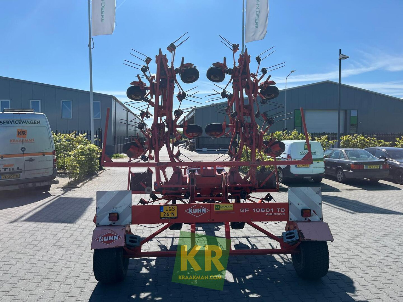 Kuhn GF 10601 - Obraceč/ Shrnovač: obrázek 2 Kuhn GF 10601 - Obraceč/ Shrnovač: obrázek 2