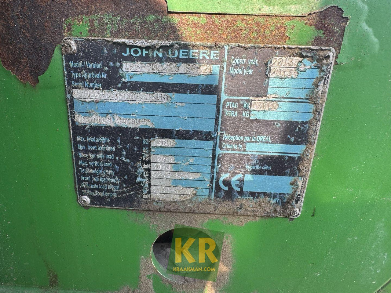 R962I John Deere - Postřikovač: obrázek 2 R962I John Deere - Postřikovač: obrázek 2
