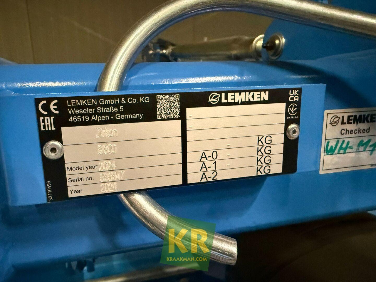 Zirkon 8 Lemken - Brána: obrázek 5 Zirkon 8 Lemken - Brána: obrázek 5