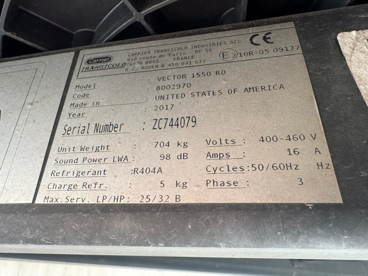 Panel Tex 2018 Vector 1550 – 7820 - Chladírenský návěs: obrázek 2 Panel Tex 2018 Vector 1550 – 7820 - Chladírenský návěs: obrázek 2