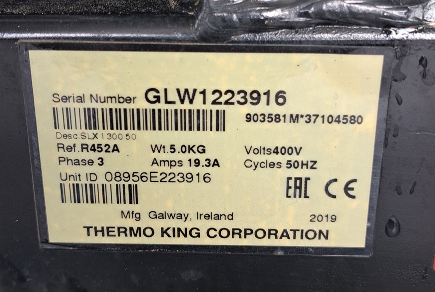 Thermo King – SLX300 I – GLW1223916 - Chladicí zařízení: obrázek 2 Thermo King – SLX300 I – GLW1223916 - Chladicí zařízení: obrázek 2