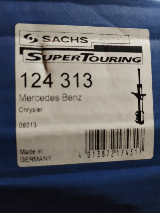 AMORTYZATOR TYLNI 124313 SACHS 0053261000 MERCEDES MP1 MP2 MP3 ACTROS AXOR ATEGO - Tlumiče: obrázek 2 AMORTYZATOR TYLNI 124313 SACHS 0053261000 MERCEDES MP1 MP2 MP3 ACTROS AXOR ATEGO - Tlumiče: obrázek 2