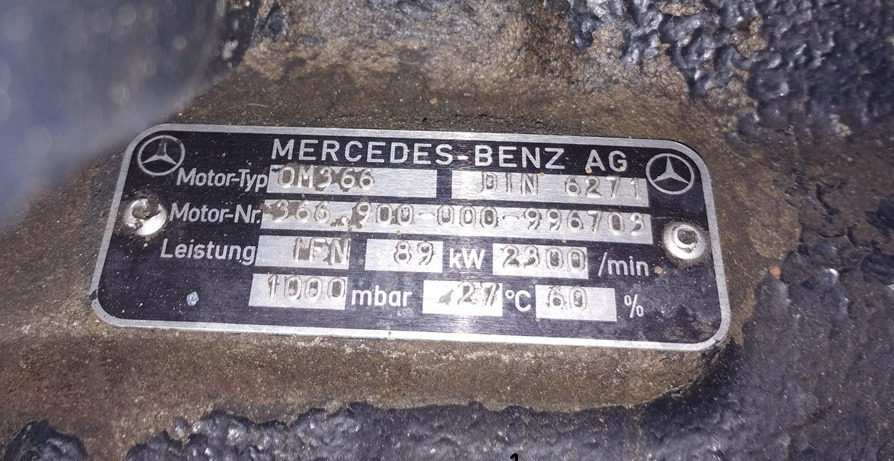 SILNIK Mercedes OM 366 Machine, Crane - Motor a díly pro Jiná technika: obrázek 4 SILNIK Mercedes OM 366 Machine, Crane - Motor a díly pro Jiná technika: obrázek 4