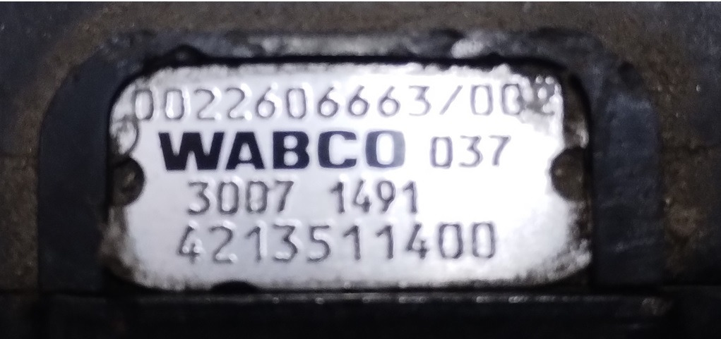 STEROWNIK BIEGÓW Mercedes Actros MP2 MP3 0022606663 4213511400 - Převodovka a díly: obrázek 3 STEROWNIK BIEGÓW Mercedes Actros MP2 MP3 0022606663 4213511400 - Převodovka a díly: obrázek 3