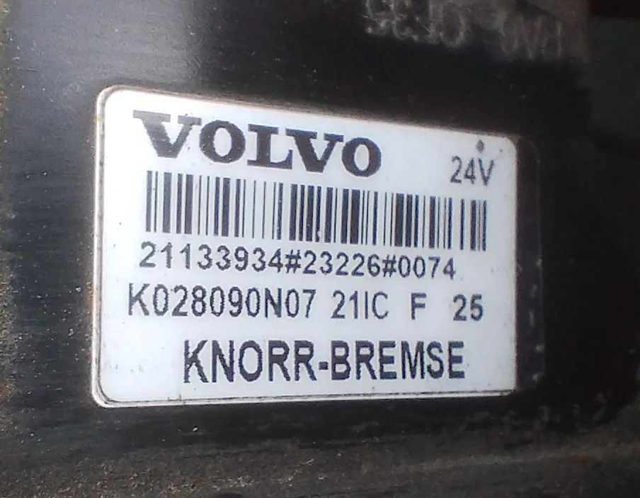Zawór ECAS VOLVO FH500 FH550 6x4 21133934 2023 - Elektrický systém pro Nákladní auto: obrázek 2 Zawór ECAS VOLVO FH500 FH550 6x4 21133934 2023 - Elektrický systém pro Nákladní auto: obrázek 2