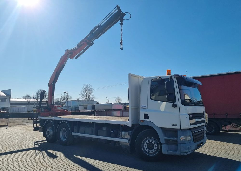 DAF CF 85 360 - Nákladní automobil valníkový/ Plošinový, Auto s hydraulickou rukou: obrázek 2 DAF CF 85 360 - Nákladní automobil valníkový/ Plošinový, Auto s hydraulickou rukou: obrázek 2