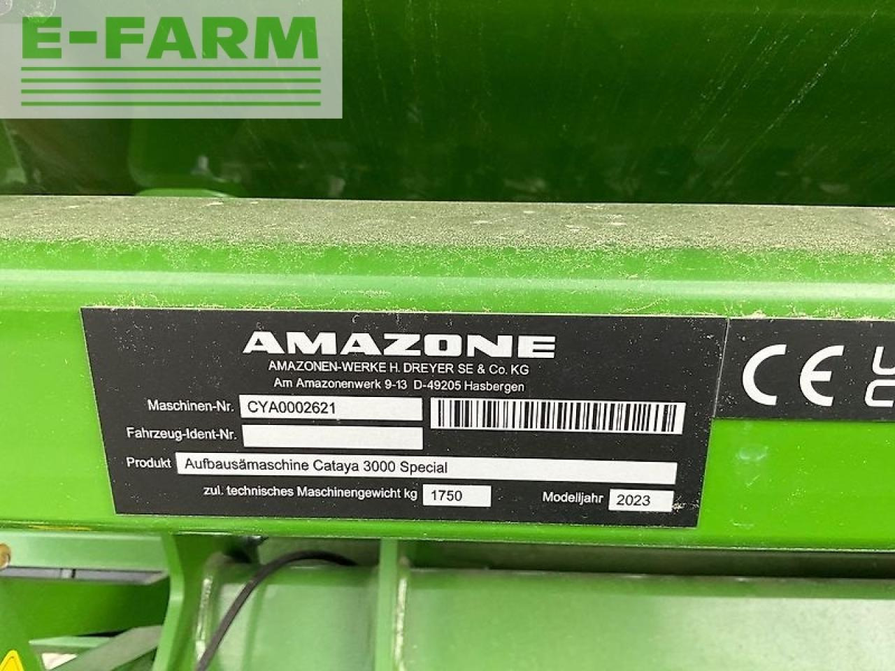 Amazone cataya 3000 special rotec - Secí stroj: obrázek 5 Amazone cataya 3000 special rotec - Secí stroj: obrázek 5