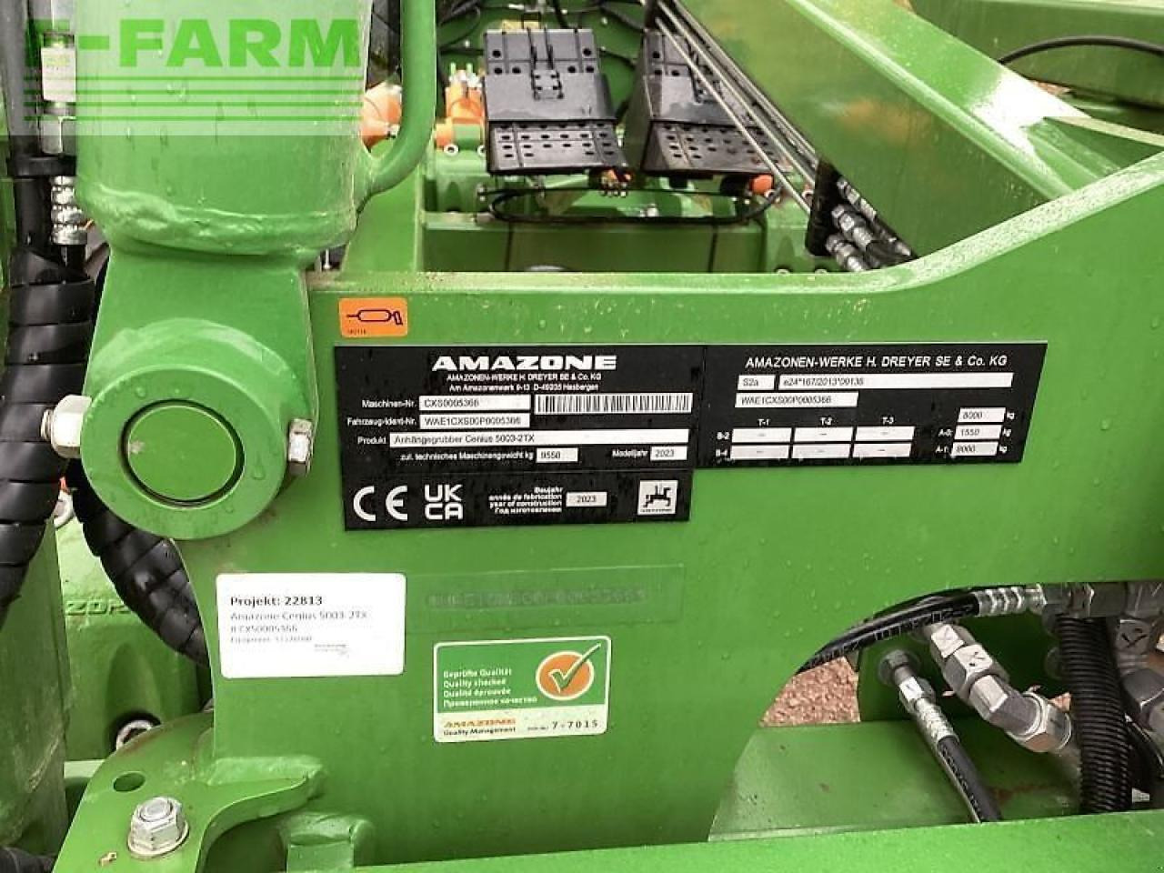 Amazone grubber cenius 5003-2tx - Kultivátor: obrázek 4 Amazone grubber cenius 5003-2tx - Kultivátor: obrázek 4