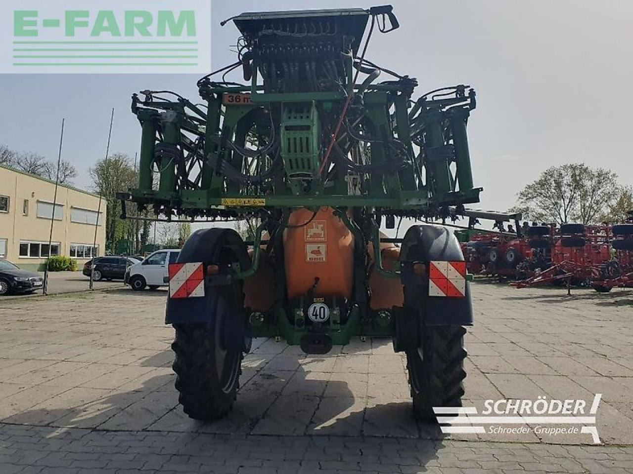 Amazone ux 4200 - Tažený postřikovač: obrázek 4 Amazone ux 4200 - Tažený postřikovač: obrázek 4