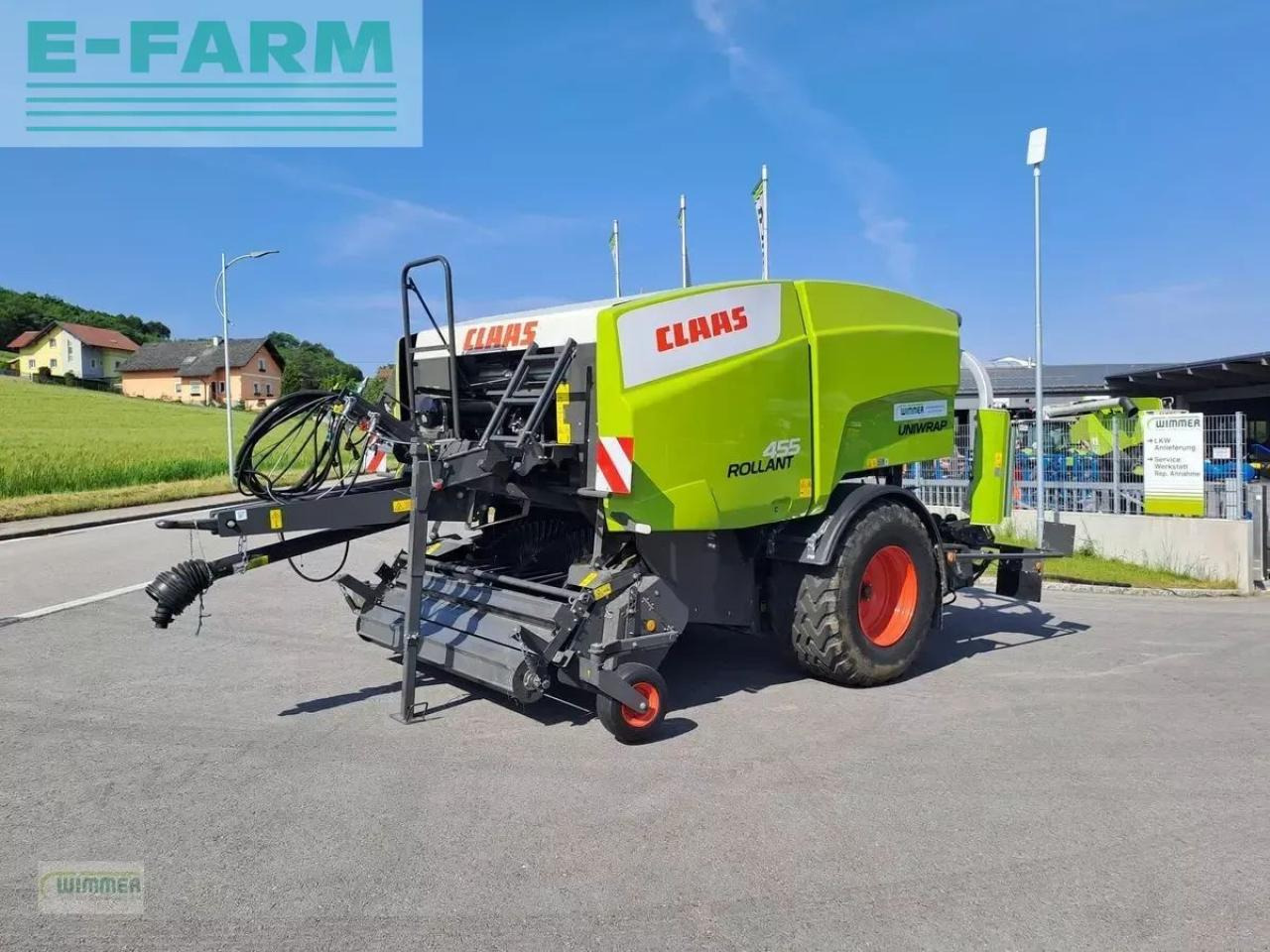 Lis na hranaté balíky CLAAS 455 rollant: obrázek 17