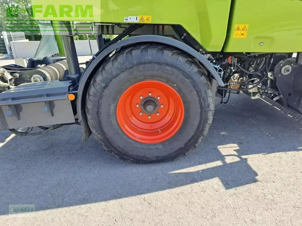 Lis na hranaté balíky CLAAS 455 rollant: obrázek 6