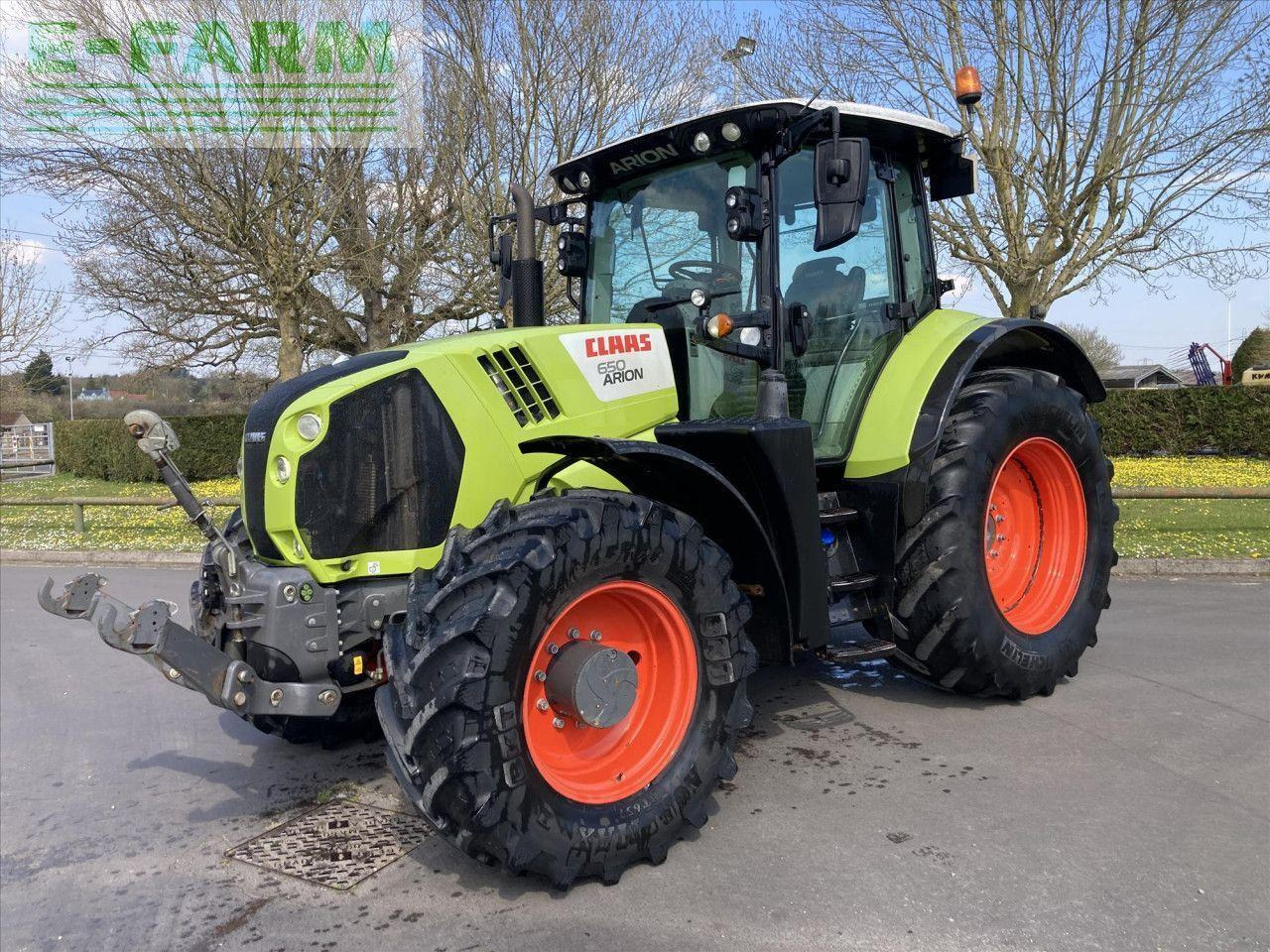 CLAAS ARION 650 T4I CIS 50K CIS - Traktor: obrázek 1 CLAAS ARION 650 T4I CIS 50K CIS - Traktor: obrázek 1