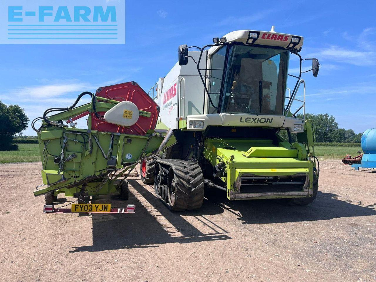 CLAAS LEXION 480 EVOLUTION TT - Sklízecí mlátička: obrázek 3 CLAAS LEXION 480 EVOLUTION TT - Sklízecí mlátička: obrázek 3