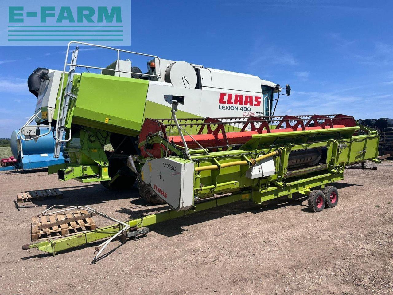 CLAAS LEXION 480 EVOLUTION TT - Sklízecí mlátička: obrázek 2 CLAAS LEXION 480 EVOLUTION TT - Sklízecí mlátička: obrázek 2