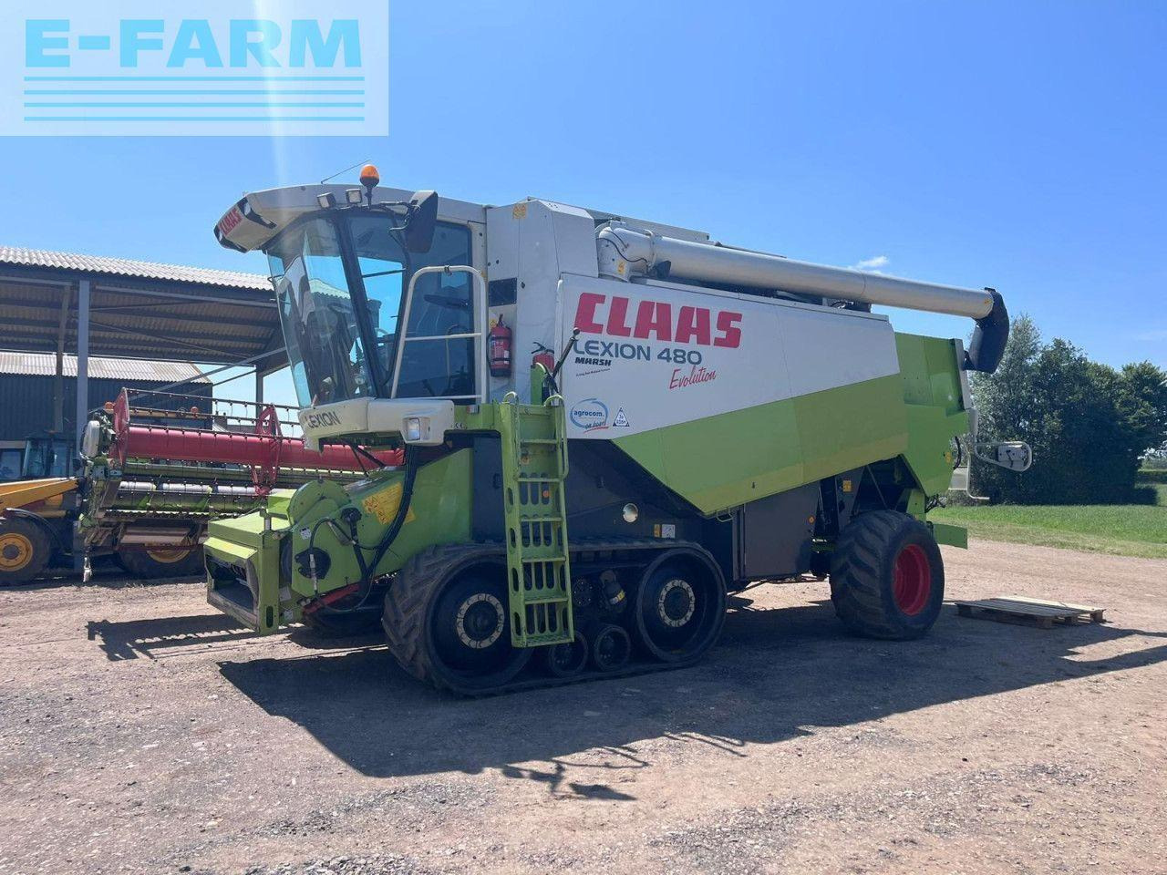 CLAAS LEXION 480 EVOLUTION TT - Sklízecí mlátička: obrázek 1 CLAAS LEXION 480 EVOLUTION TT - Sklízecí mlátička: obrázek 1