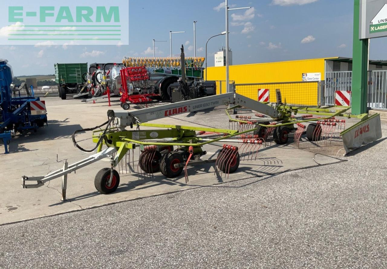 CLAAS Liner 650 TWIN - Obraceč/ Shrnovač: obrázek 1 CLAAS Liner 650 TWIN - Obraceč/ Shrnovač: obrázek 1
