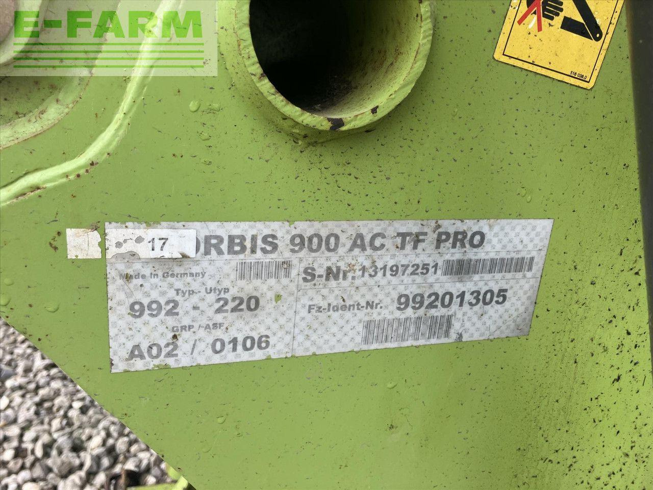 CLAAS ORBIS 900 - Sklízecí řezačka: obrázek 3 CLAAS ORBIS 900 - Sklízecí řezačka: obrázek 3