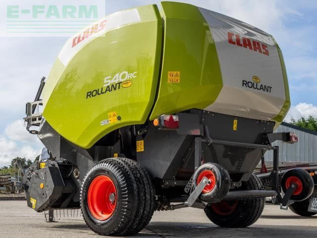 CLAAS ROLLANT 540 R - Lis na hranaté balíky: obrázek 4 CLAAS ROLLANT 540 R - Lis na hranaté balíky: obrázek 4