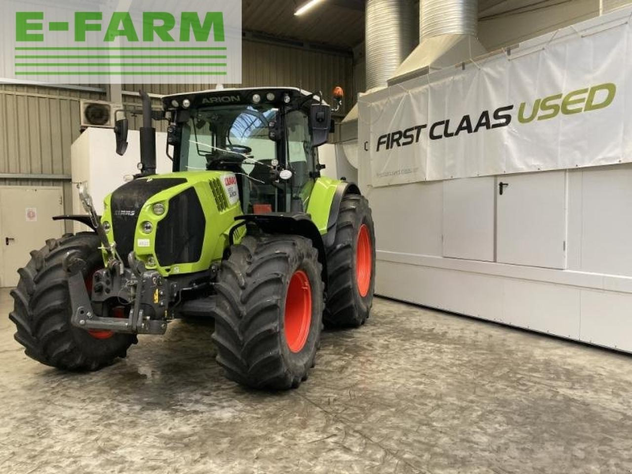 CLAAS arion 550 cmatic cebis CMATIC CEBIS - Traktor: obrázek 1 CLAAS arion 550 cmatic cebis CMATIC CEBIS - Traktor: obrázek 1