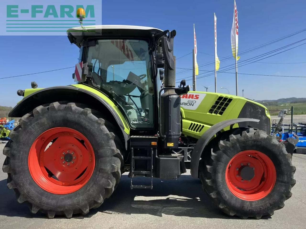 CLAAS arion 610 c-matic + s10 C - Traktor: obrázek 4 CLAAS arion 610 c-matic + s10 C - Traktor: obrázek 4