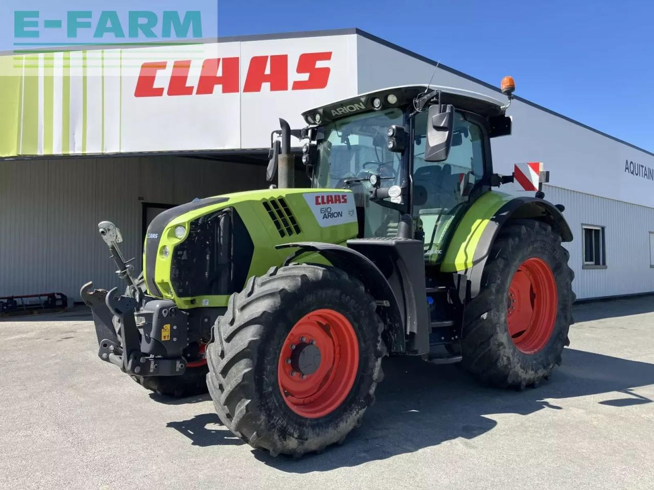 CLAAS arion 610 c-matic + s10 C - Traktor: obrázek 1 CLAAS arion 610 c-matic + s10 C - Traktor: obrázek 1