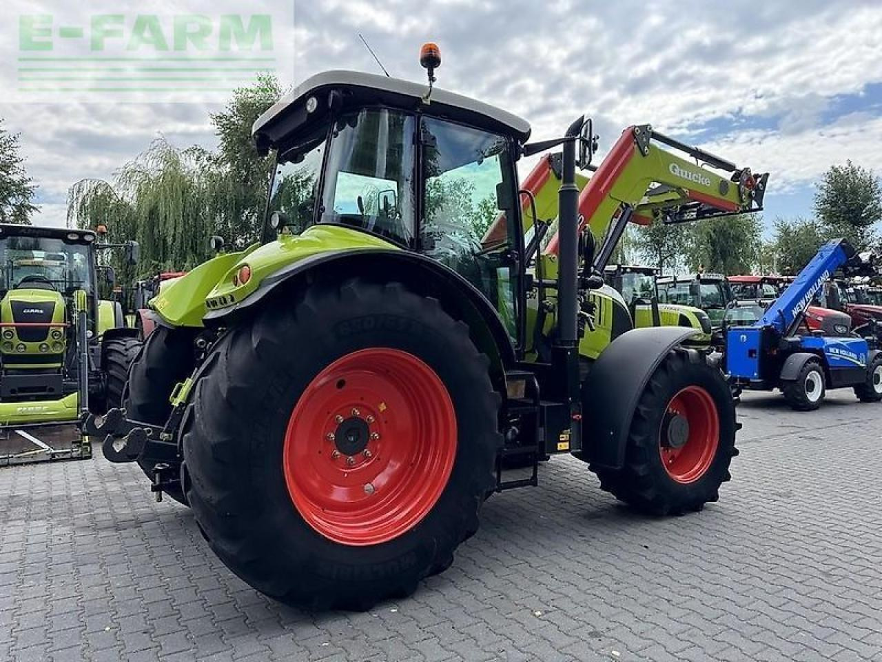 CLAAS arion 640 cis + quicke q65 CIS - Traktor: obrázek 5 CLAAS arion 640 cis + quicke q65 CIS - Traktor: obrázek 5