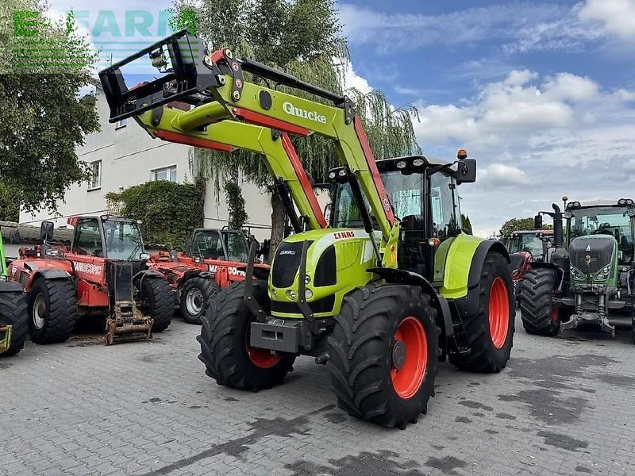 CLAAS arion 640 cis + quicke q65 CIS - Traktor: obrázek 1 CLAAS arion 640 cis + quicke q65 CIS - Traktor: obrázek 1