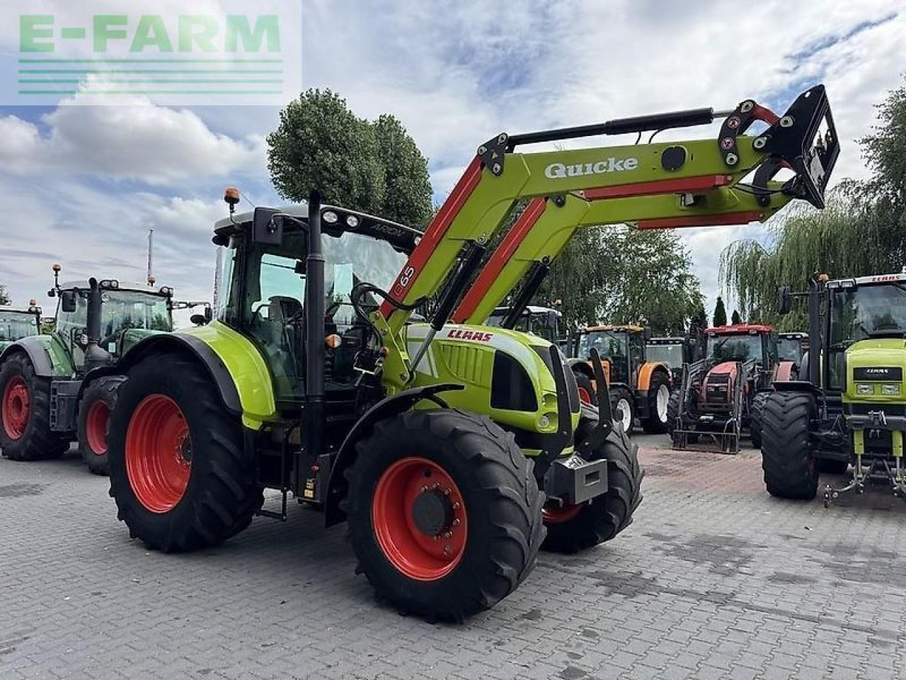 CLAAS arion 640 cis + quicke q65 CIS - Traktor: obrázek 4 CLAAS arion 640 cis + quicke q65 CIS - Traktor: obrázek 4