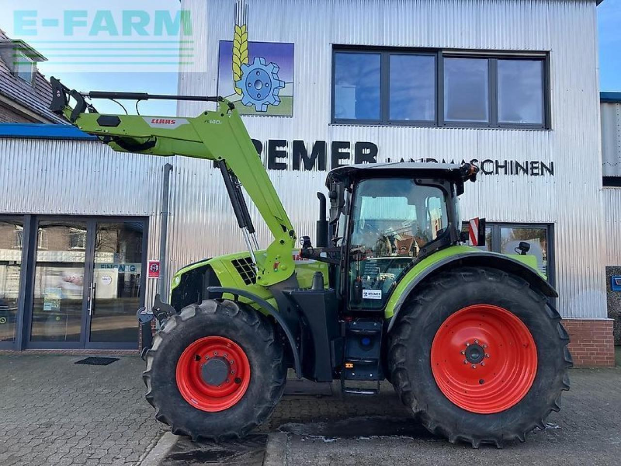 CLAAS arion 650 cis + fl140 + maxi-care - Traktor: obrázek 1 CLAAS arion 650 cis + fl140 + maxi-care - Traktor: obrázek 1