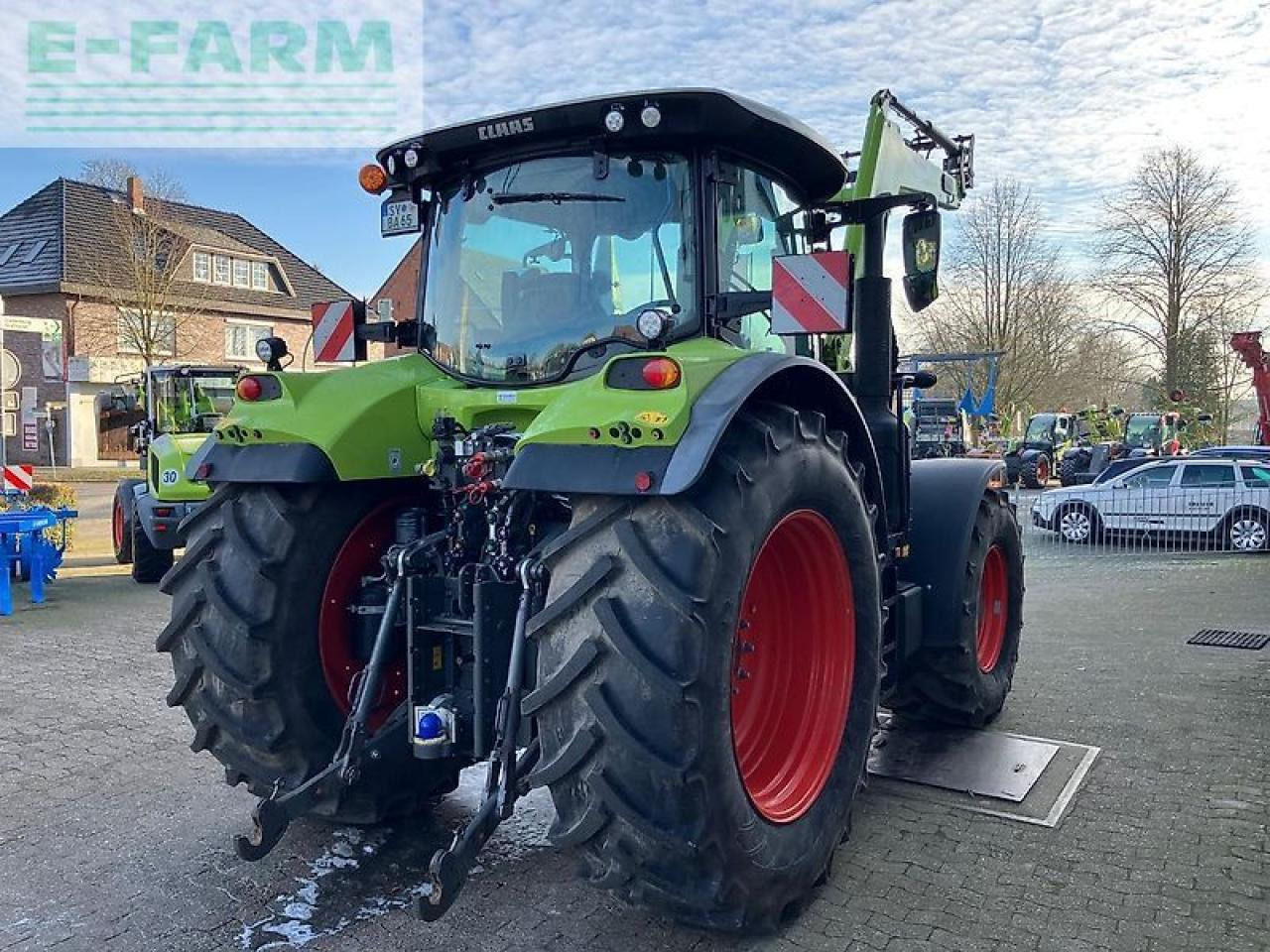 CLAAS arion 650 cis + fl140 + maxi-care - Traktor: obrázek 5 CLAAS arion 650 cis + fl140 + maxi-care - Traktor: obrázek 5