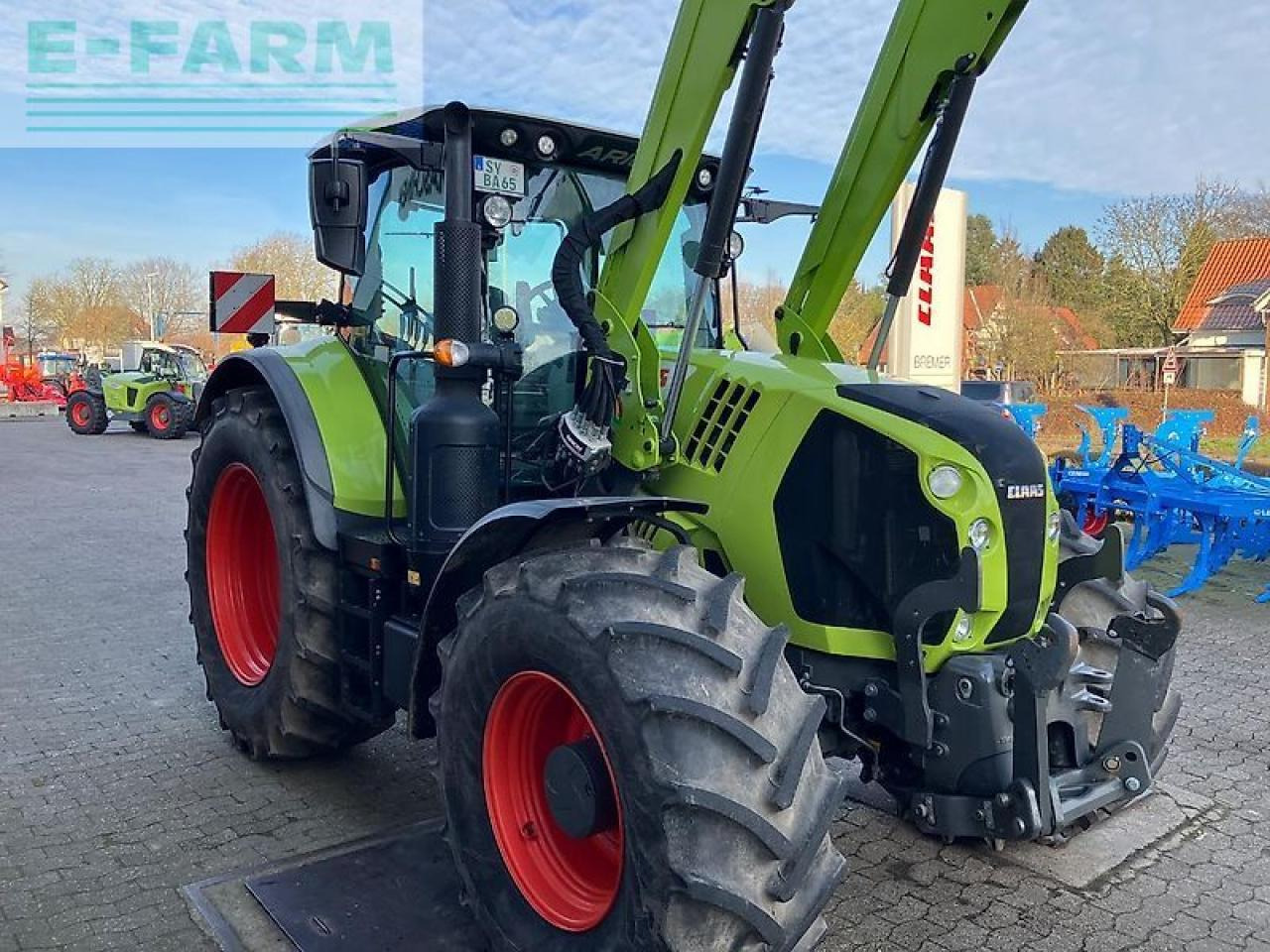 CLAAS arion 650 cis + fl140 + maxi-care - Traktor: obrázek 4 CLAAS arion 650 cis + fl140 + maxi-care - Traktor: obrázek 4