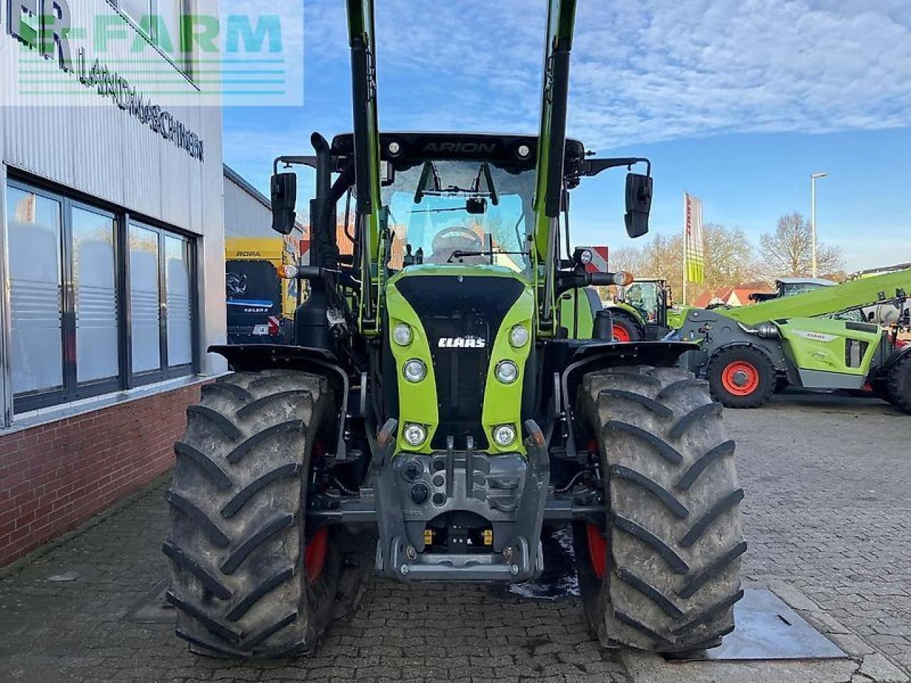 CLAAS arion 650 cis + fl140 + maxi-care - Traktor: obrázek 3 CLAAS arion 650 cis + fl140 + maxi-care - Traktor: obrázek 3