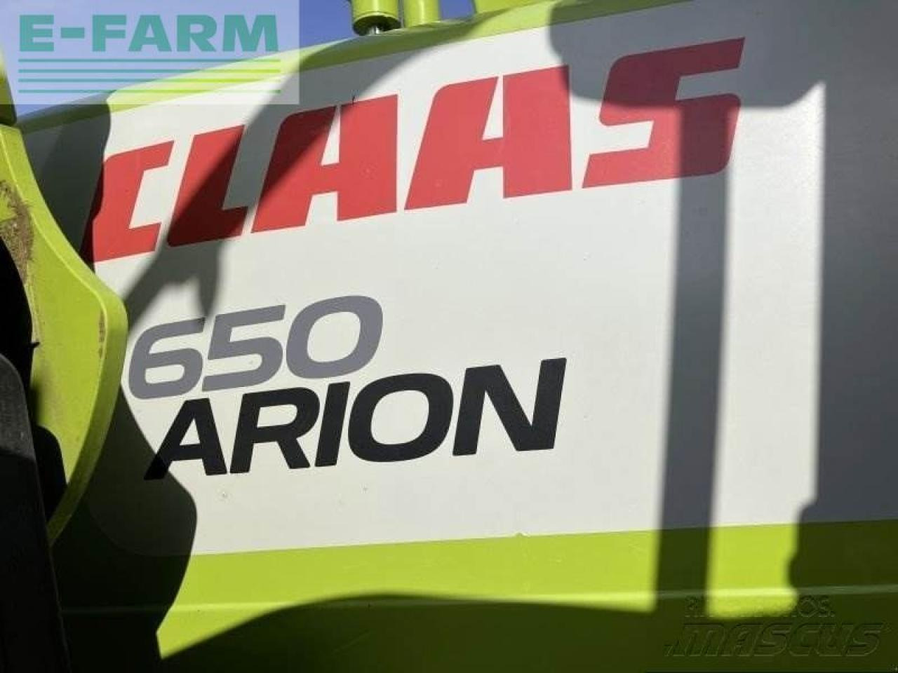 CLAAS arion 650 cmatic cebis+fl150 CMATIC CEBIS - Traktor: obrázek 2 CLAAS arion 650 cmatic cebis+fl150 CMATIC CEBIS - Traktor: obrázek 2