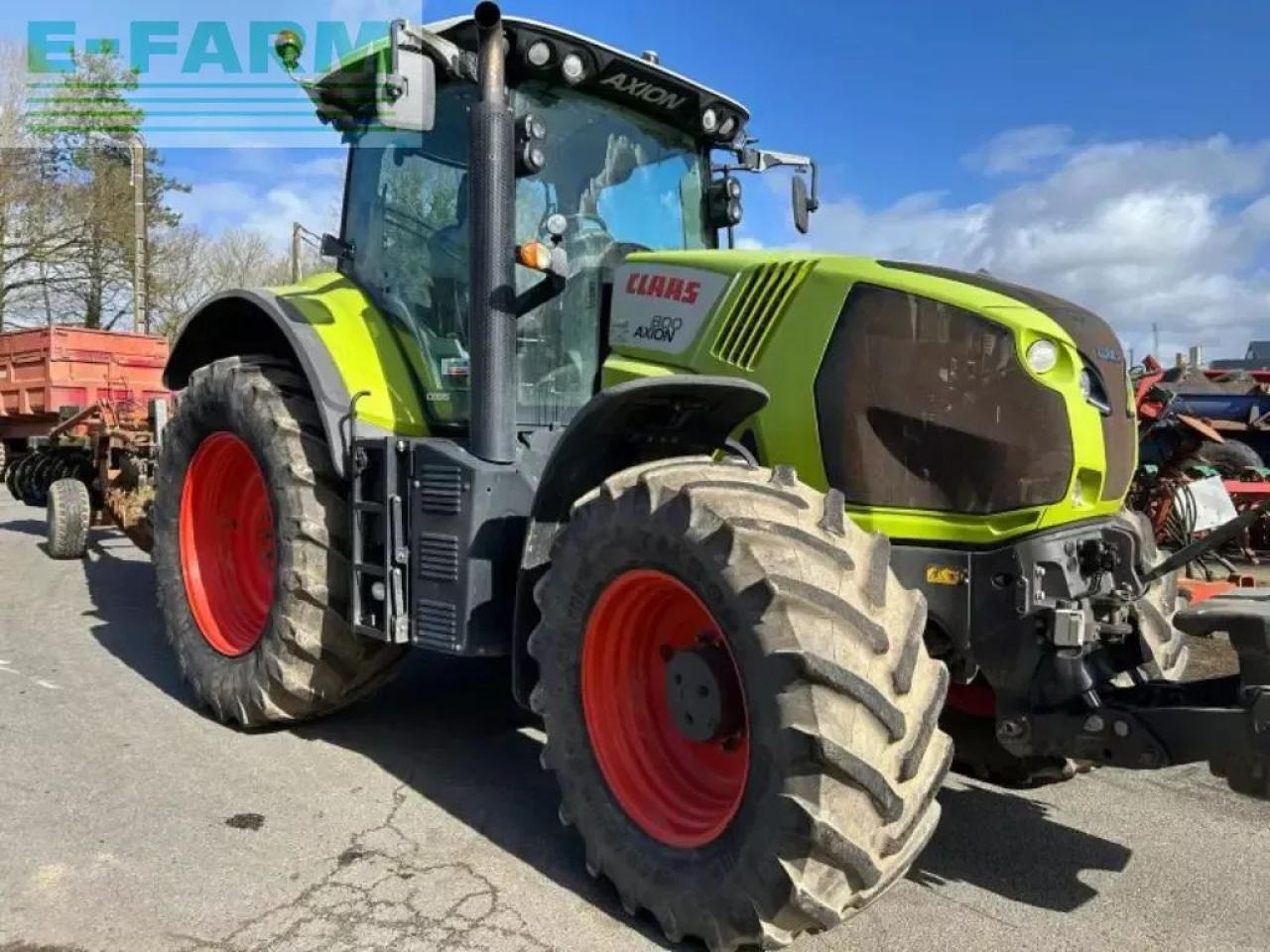 CLAAS axion 800 - Traktor: obrázek 2 CLAAS axion 800 - Traktor: obrázek 2