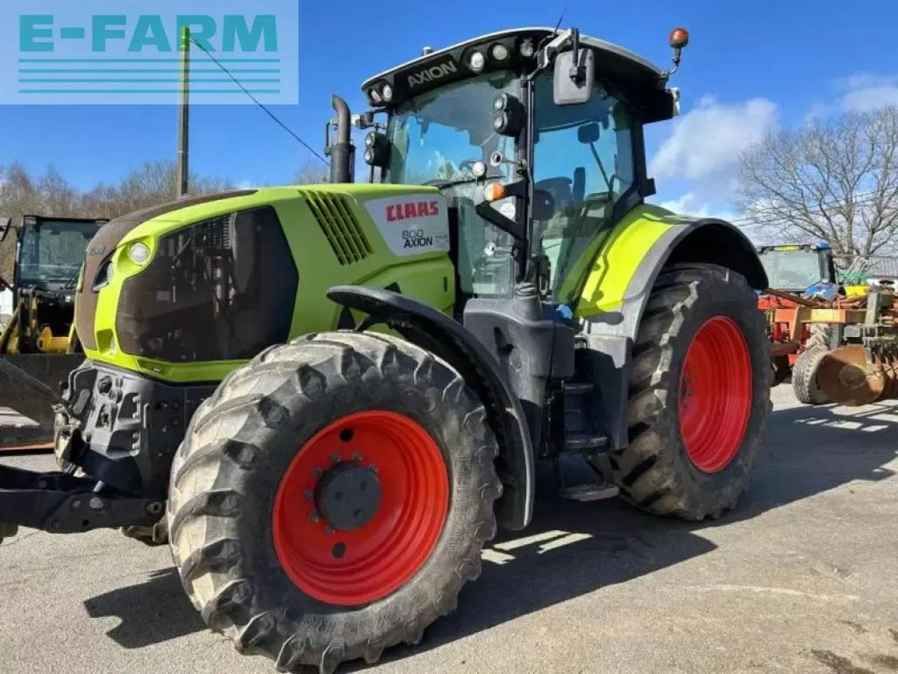 CLAAS axion 800 - Traktor: obrázek 1 CLAAS axion 800 - Traktor: obrázek 1