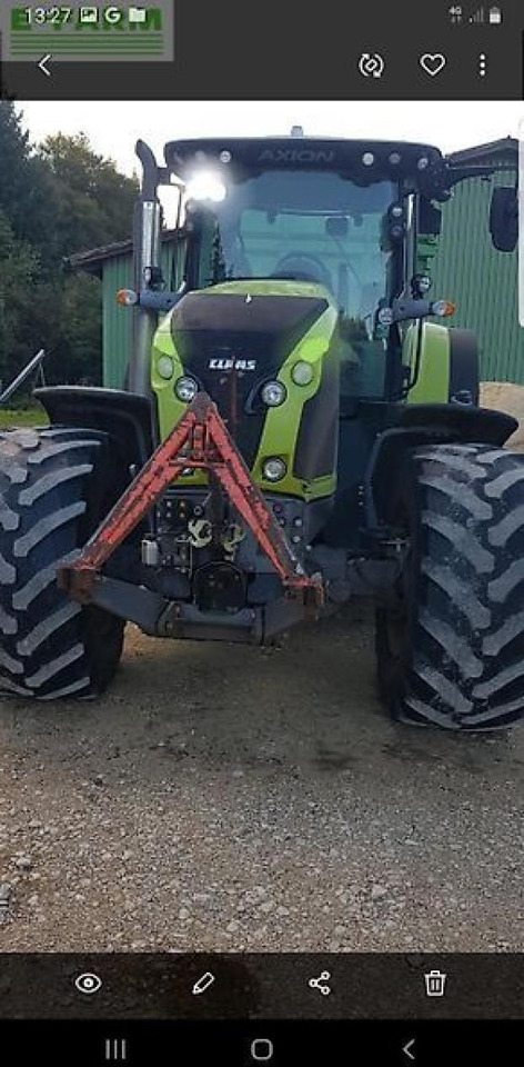 CLAAS axion 870 - Traktor: obrázek 1 CLAAS axion 870 - Traktor: obrázek 1