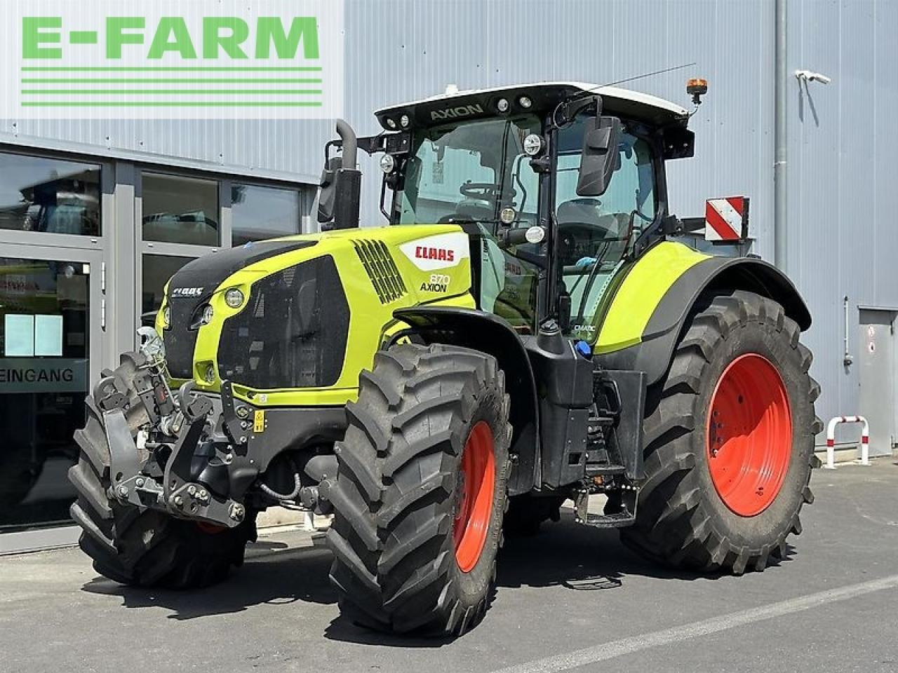 CLAAS axion 870 cebis cmatic CMATIC CEBIS - Traktor: obrázek 1 CLAAS axion 870 cebis cmatic CMATIC CEBIS - Traktor: obrázek 1