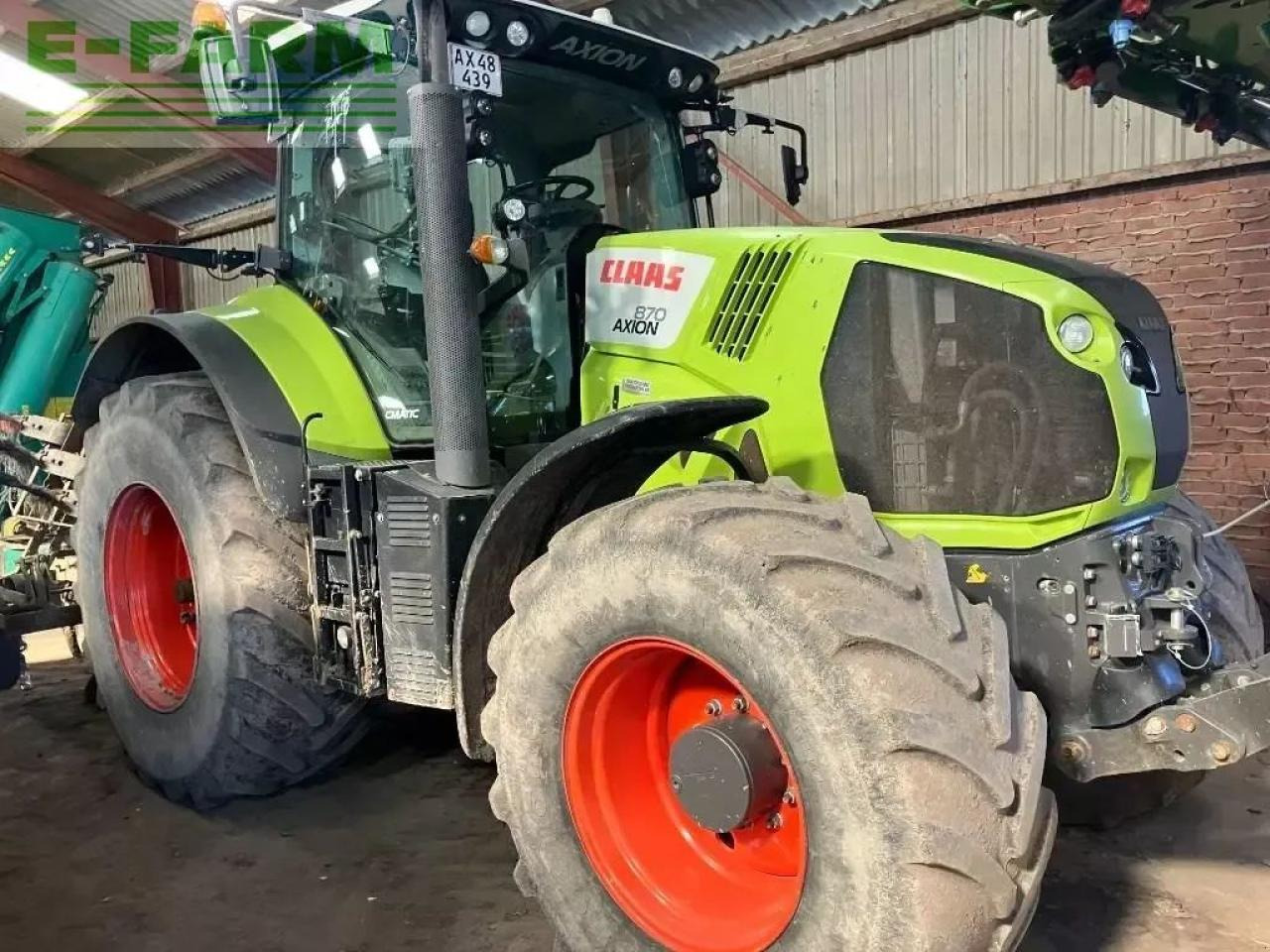 CLAAS axion 870 cmatic - Traktor: obrázek 1 CLAAS axion 870 cmatic - Traktor: obrázek 1