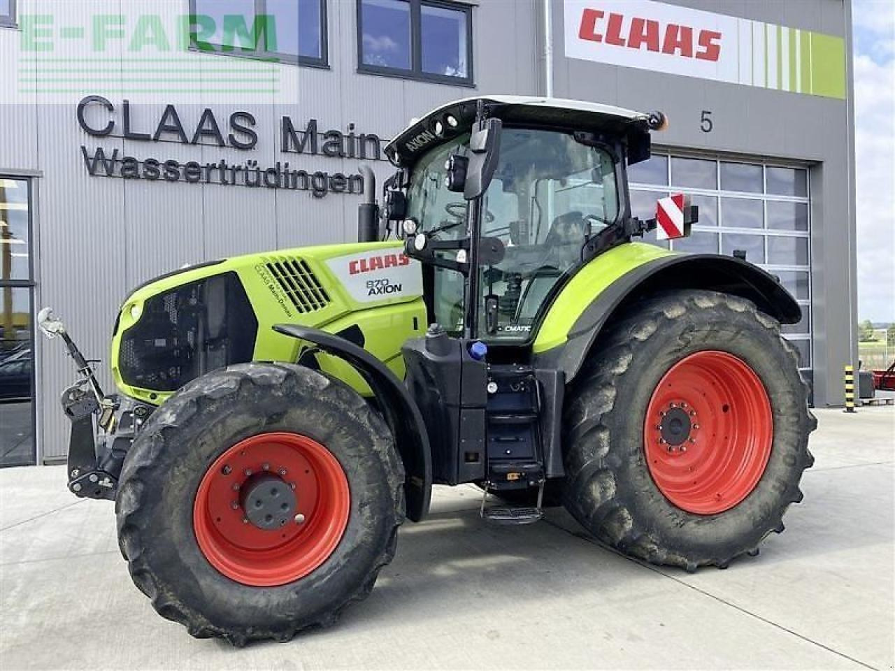 CLAAS axion 870 cmatic cebis CMATIC CEBIS - Traktor: obrázek 1 CLAAS axion 870 cmatic cebis CMATIC CEBIS - Traktor: obrázek 1