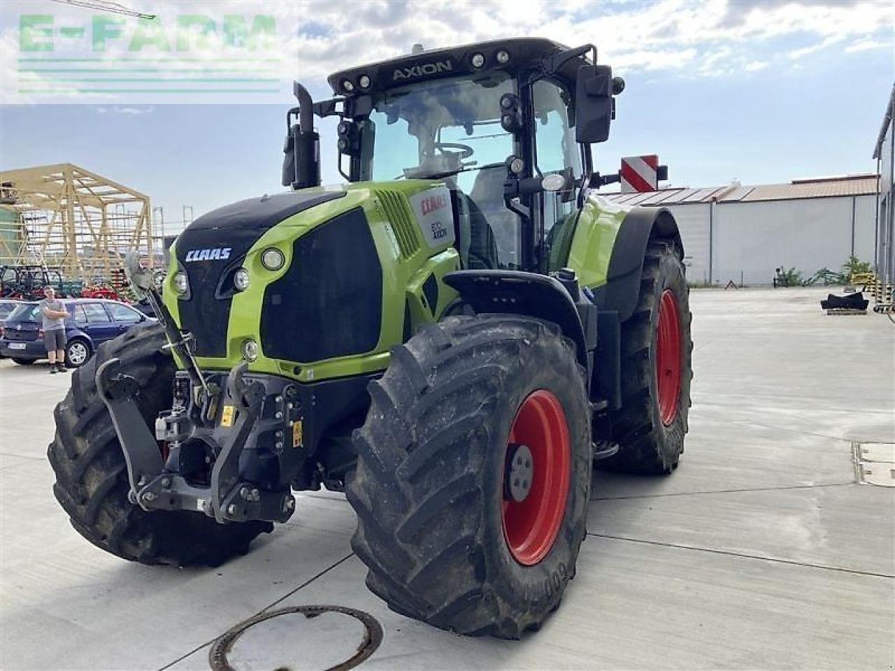 CLAAS axion 870 cmatic cebis CMATIC CEBIS - Traktor: obrázek 4 CLAAS axion 870 cmatic cebis CMATIC CEBIS - Traktor: obrázek 4
