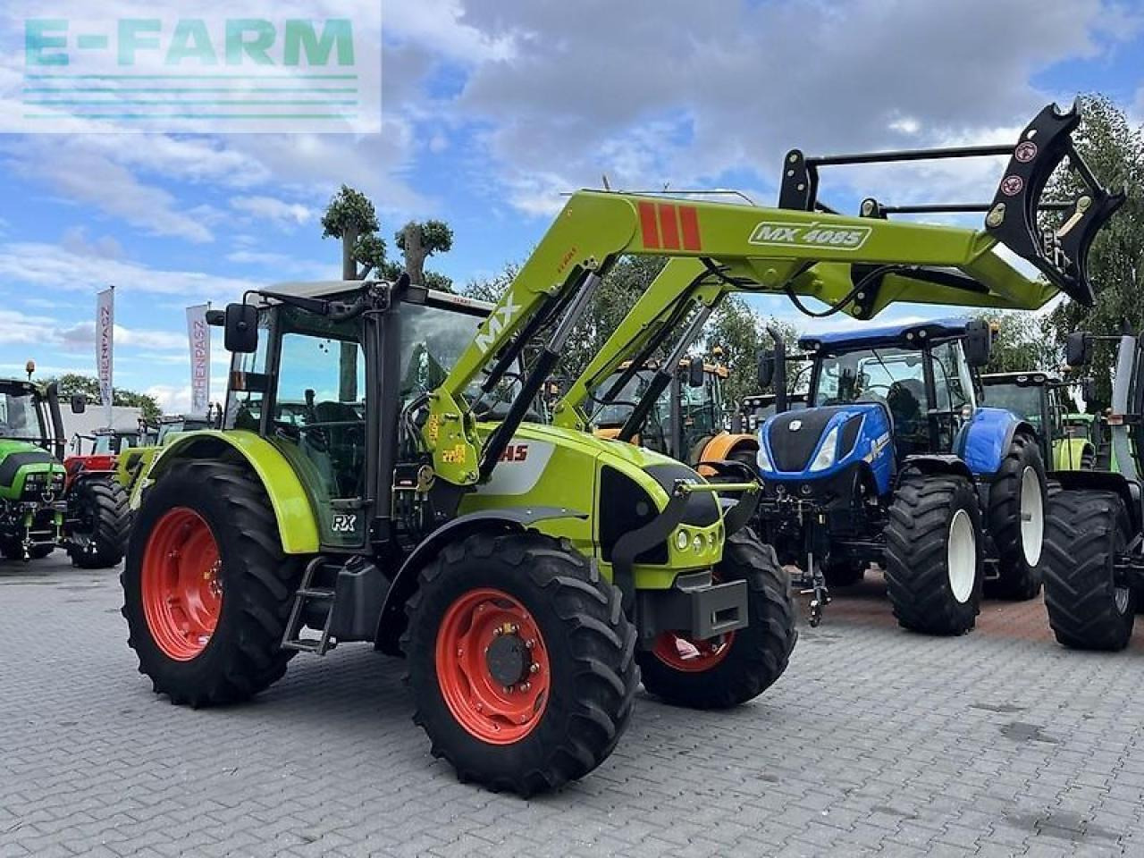 CLAAS celtis 446 plus rx + mailleux mx40-85 - Traktor: obrázek 4 CLAAS celtis 446 plus rx + mailleux mx40-85 - Traktor: obrázek 4