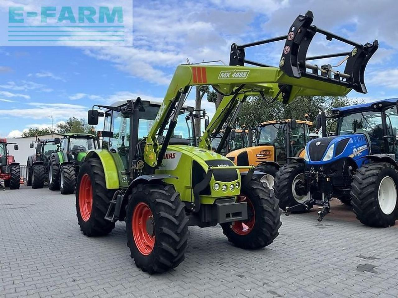 CLAAS celtis 446 plus rx + mailleux mx40-85 - Traktor: obrázek 3 CLAAS celtis 446 plus rx + mailleux mx40-85 - Traktor: obrázek 3